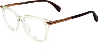 Rag & Bone Rag & Bone Womens 51mm Transparent Green Opticals