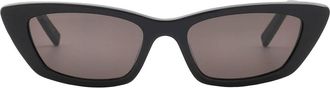 Saint Laurent Black Cat Eye Ladies Sunglasses SL 277 009 52