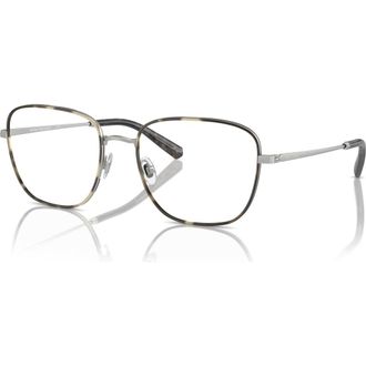 Brooks Brothers 54mm Square optical glasses in Silver at Nordstrom