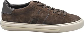 Hogan H691 Sneakers - Heren - Sneakers - Bruin - 41 EU - Leer - Schoenen