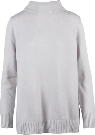 Gran Sasso Beige Virgin Wool and Cashmere Blend Sweater