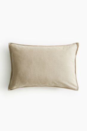 H&M Kissenh&uuml;lle aus Leinenmix - Beige