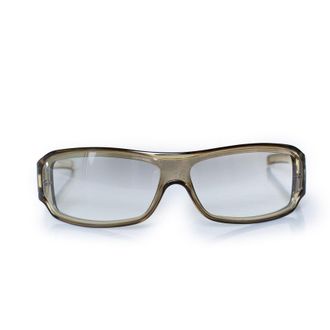 Gucci Pre-owned Mens Oliver green vintage shield sunglasses - One Size