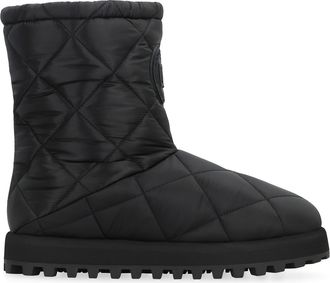 Dolce & Gabbana Quilted Nylon Boots