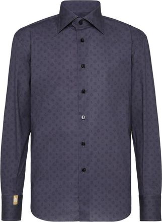 Billionaire Boys Club Milano Shirt - Heren - Zakelijke Overhemden - Zwart - XS - Katoen - Overhemden