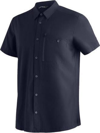 Maier Sports Magos S/S Hemd f&uuml;r Herren | blau