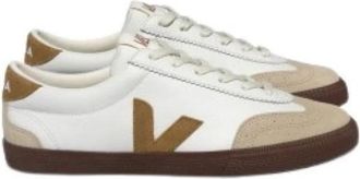 Veja Volley O.t. Leather - Heren - Sneakers - Beige - 39 EU - Katoen - Schoenen