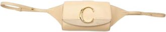Chlo&eacute; Pre-owned Belt Bag - Dames - Vintage Heuptassen - Beige - ONE Size - Leer - Vintage
