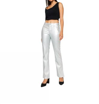 Kancan Lilliana Petite Pants In Silver