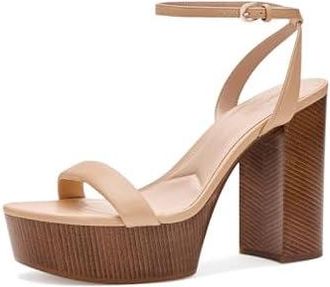 Favorite Daughter Ruby Womens Sandals Warm Sand : 8.5 M, Leather