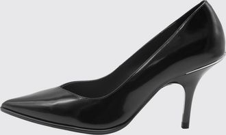 Pinko Lady Smooth Leather Court Shoes with Almond Toe and High Stiletto Heel