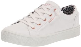 Skechers Womens Bobs B Extra Cute 2cute4u Trainers, White Canvas, 5.5 UK
