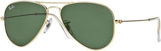 Ray-Ban Aviator Small Metal - unisex - Zonnebrillen - Geel - 52 MM - Accessoires