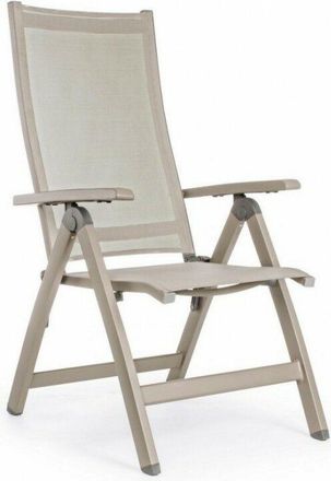 BIZZOTTO Bizzotto - Sill&oacute;n De Exterior Reclinable Tortora Victor 59x71x H113 Cm
