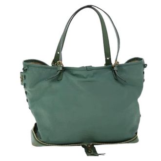 Chlo&eacute; Pre-owned Tote Bags, female, Green, Size: ONE SIZE Pre-owned Tote Bag
