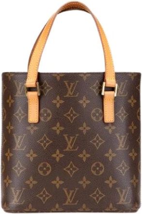 Louis Vuitton Pre-owned Handbags, female, Brown, Size: ONE SIZE Pre-owned Canvas Handbag