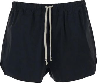 Rick Owens Temple Boxer Zwemshorts - Heren - Strandmode - Zwart - XL - Nylon - Badmode