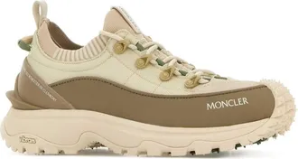 Moncler Womens Trailgrip Lite3 Sneakers Beige Polyester