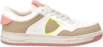 Philippe Model Lyon Lage Sneaker - Dames - Sneakers - Veelkleurig - 40 EU - Katoen - Schoenen