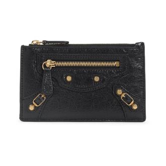 Balenciaga Wallets & Cardholders, female, Black, ONE SIZE, Le City Long Coin And Card Holder