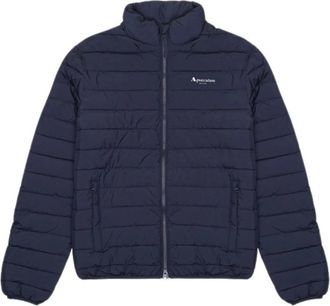 Aquascutum SP Puffer Jacket - Heren - Winterjassen - Blauw - 2XL - Polyester - Jassen