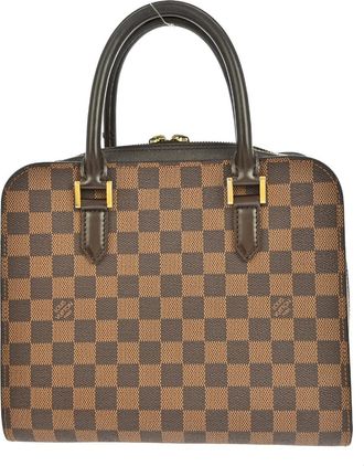 Louis Vuitton Triana Bag Damier Brown Canvas Handbag (Pre-Owned)