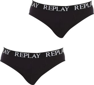 Replay Hombre, Ropa interior, Negro, Talla: S