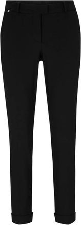 HUGO BOSS Dames/Dames Effen Rechte Chino (Zwart)