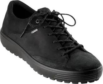 Ecco Mens Soft 7 Tred Gtx Tie Shoes In Black