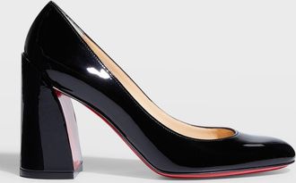 Christian Louboutin 85mm Miss Sab Patent Pumps