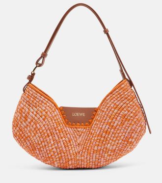 Loewe Paulas Ibiza - Shopper Swim Medium in rafia