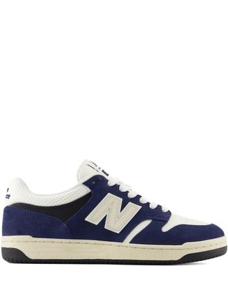 New Balance 480 leather suede trainers - men - Leather/Suede/Fabric/Rubber - 11.5 - Blue