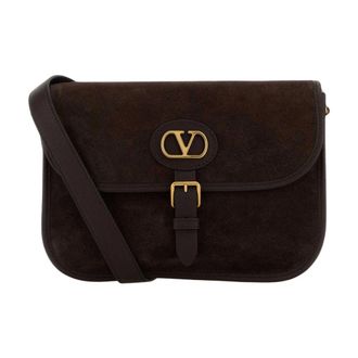 Valentino Garavani Cross Body Bags, male, Brown, Size: ONE SIZE Antibes Cross Body Bag