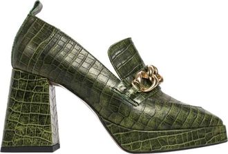 L37 Stijlvolle Cosmic Day Pumps - Dames - Pumps - Groen - 40 EU - Schoenen