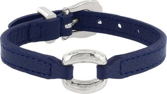 Brighton Womens Timeless Leather Bracelet In Bluebell