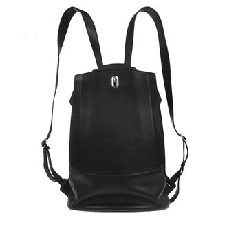 Herm&egrave;s Gr24 Evercolor Black Leather Backpack Bag (Pre-Owned)