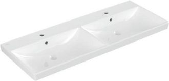 Villeroy & Boch V&b Schrank-doppelwaschtisch Avento 1200x470x160mm. Mit &Uuml;berlauf Wei&szlig; Alpin