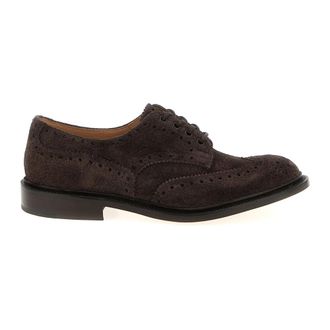 Trickers Bourton Derby - Heren - Nette schoenen - Bruin - 43 1/2 EU - Leer - Schoenen