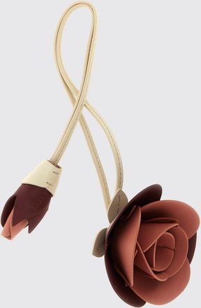 Furla Portachiavi in pelle bicolore a forma di fiore