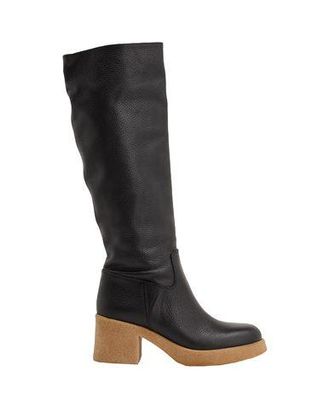 8 by YOOX GRAIN LEATHER BOOTS
