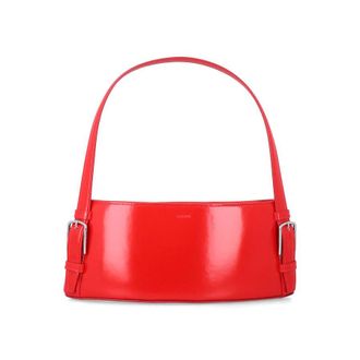 Coperni Ergonomic Leather Shoulder Bag Red