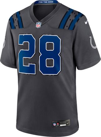 Nike Jonathan Taylor Indianapolis Colts Rivalries Collection Nike Mens NFL Game Jersey in Grey | 67NM0JFN98F-P9Q