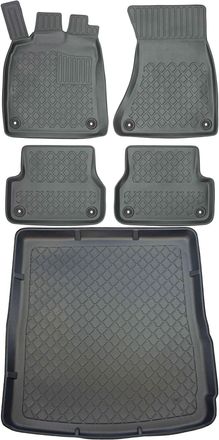OEM Juego De Alfombrillas Para Coche Y Maletero Para Audi A6 C7 Kombi (09.2011-11.2018)
