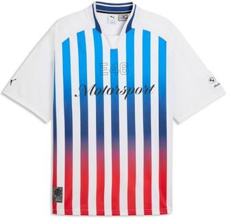 Puma x BMW M Motorsport Lifestyle Jersey in Puma White at Nordstrom, Size Xx-Large