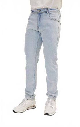 Ron Tomson Mens Classic Fitted Denim Jeans In Light Vintage