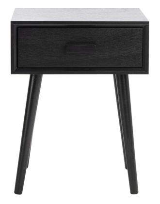 Safavieh Mesa auxiliar de madera negro