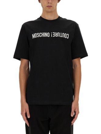 Moschino Black Crew Neck T-Shirt