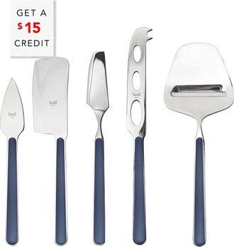 Mepra 5Pc Fantasia Cheese Knives With $15 Credit