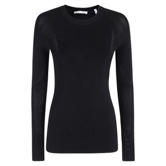 Helmut Lang Mujer, Jerseys, Negro, Talla: M