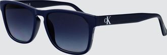 Calvin Klein Jeans Occhiali da sole aviatore in acetato con lenti colorate